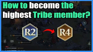 How to become the highest Tribe Member INSTANTLY! (Rank R4) | Viking Rise Tips and Tricks