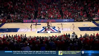 FULL 4th Quarter + DOUBLE OT Thriller #7 USC Trojans vs Arizona Wildcats Pac-12 College Basketball