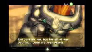 Zant Confronts Link and Midna (Twilight Princess)