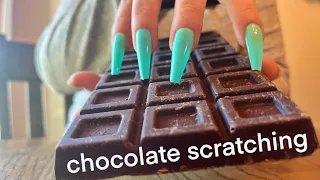 Fast Chocolate Scratching & Tapping - ASMR