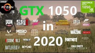 GTX 1050 Test in 25 Games in 2020