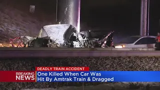 One Person Killed After Car Is Hit, Dragged By Amtrak Train In Deerfield