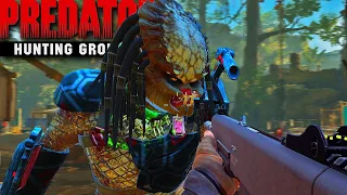 Predador Nos Atacou! Caçando Meus Amigos !! (Ft.SpartanGamer) Predator Hunting Grounds (#1)