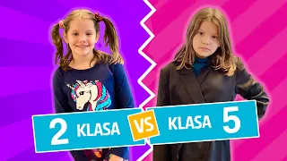 Druga klasa vs Piąta