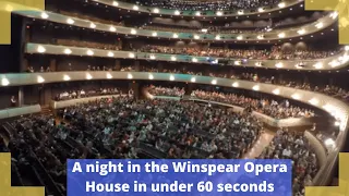 A night in the Winspear Opera House in under 60 seconds