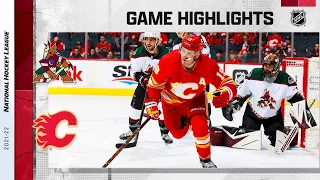 Coyotes @ Flames 3/25 | NHL Highlights 2022