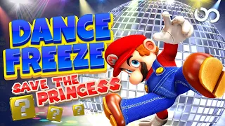 Super Mario Freeze Dance 🍄 Save the Princess Brain Break 🍄 Just Dance 🍄 GoNoodle