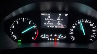 2019 ford focus MK4 4D 1.5T 8AT 182hp 0-100km/h acceleration