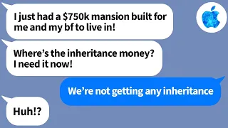 【Apple】My sister built a $750k mansion with inheritance money that wasn’t even hers so she's done!!