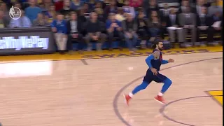 Steven Adams showing his inner Lebron.