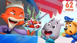 Don't Eat Dirty Food | Good Habits | Safety Cartoon | Sheriff Labrador | Kids Cartoon | BabyBus