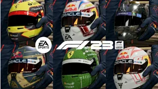 F1 23 - All Special Helmets & Liveries From Pro Challenges (Updated)