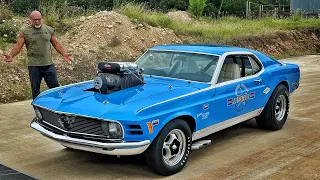 1970 "Lawman" Boss 429 Mustang, Teaching WWE’s Goldberg how to vlog