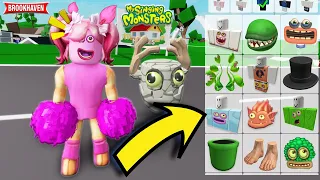 HOW TO TURN INTO My Singing Monsters in Roblox Brookhaven! ID Codes