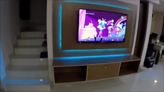 floating tv stand