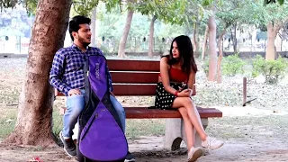 Randomly singing Mashup Song |Girls Pranks Guitar in Public Place|Tumko paya hai to jaise khoya hoon