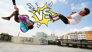 Parkour Cork Challenge! | Mara Hartmann vs. Vova