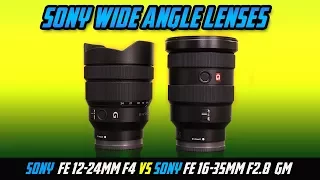 Sony FE 16-35 2.8 G Master vs Sony 12-24 F4 G Wide Angle Zoom Comparison