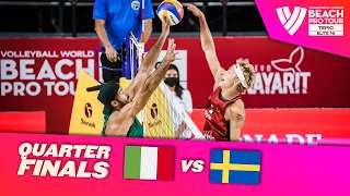 Ranghieri / Carambula vs. Åhman / Hellvig - Quarter Final Highlights Tepic 2023 #BeachProTour