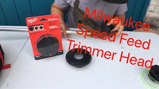 Milwaukee Speed Feed Trimmer Head