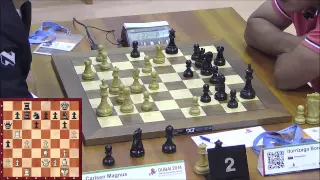 M. Carlsen - E. Iturrizaga. Blitz