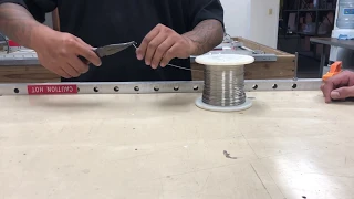 Making Nicrome Wire | Strip Bending Acrylic