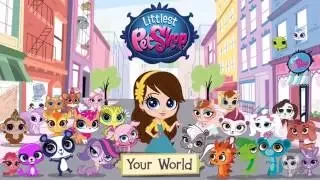 Let's Play! Littlest Pet Shop Your World -  iPhone app demo for kids