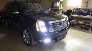 СГУ и стробоскопы на Cadillac Escalade