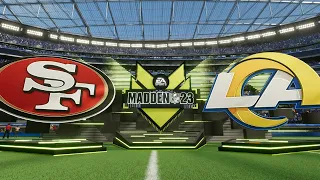 Madden 23 - San Francisco 49ers @ Los Angeles Rams - Week 8