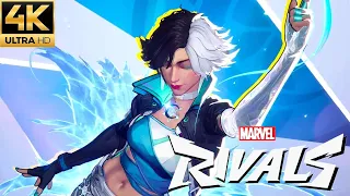 Marvel Rivals Alpha - Luna Snow Full Game Gameplay (4K 60FPS)