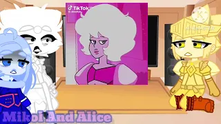 Diamonds react to Pink diamond//First reaction video// 1/3