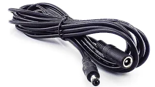 Удлинитель кабель питания для CCTV камеры / Extension cable for CCTV camera