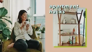 10 Small Apartment Decorating Hacks & Tips