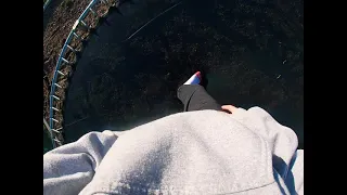 Double front flip with GoPro