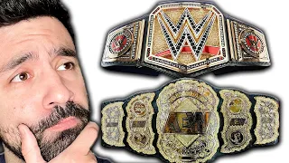 What is THE BEST LOOKING Championship Belt? (WWE, AEW, and more)