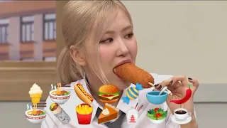 P5 |EAT WITH ROSÉ🍦🍜🌭🍔🍬🥣🌶️🍜🌯🍟🥧🥡🥗☕#anya #mukbang#eat #rosé #blackpink #asmr