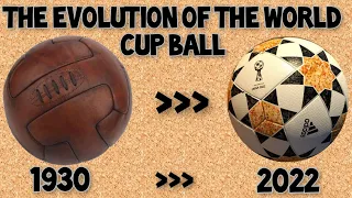 ⚽️ Evolution of official Fifa World Cup Football 1930 - 2022 ⚽️