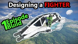 Sparrow Fighter: Space Engineers One Episode Build (1EB)