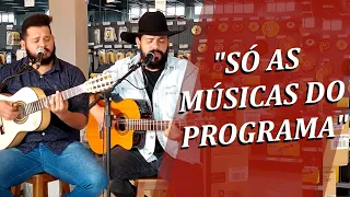 SÓ AS MÚSICAS DO PROGRAMA | WENDER E FALCÃO NO MANHÃ SERTANEJA COM MARCELO NUNES