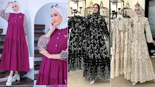 REKOMENDASI MODEL MIDI DRESS | BAJU GAMIS COUPLE HARI RAYA LEBARAN IDUL FITRI 2024 DAN KONDANGAN