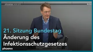 Bundestag: Abschließende Beratungen -  Änderung des Infektionsschutzgesetzes