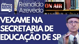 Reinaldo: Livro didático, erro e a pergunta: Tarcísio não vai demitir secretário da Educação?