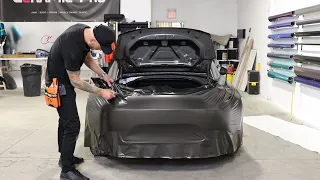 How To Wrap A Rear Bumper - Showing How To Do Inlays