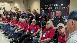 Nonprofit flies 20 veterans to Washington D.C. to see memorials built in honor of service