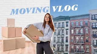 MOVING VLOG | moving into my *dream nyc apartment*