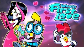 Chuck Chicken TV Series  - Wing's First Love Full episode - cartoon show