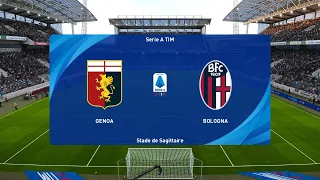 PES 2021 | Genoa vs Bologna - Italy Serie A | 09/01/2021 | 1080p 60FPS