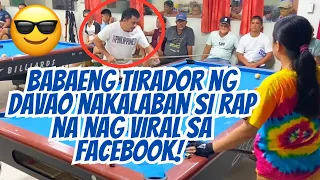 Babaeng tirador ng Davao nakalaban si Rap na nag viral aa Facebook !25 October 2023