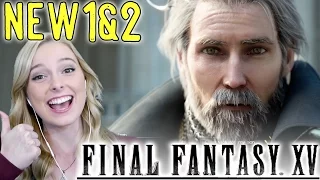 Final Fantasy XV PART 1 *AND* 2 Gameplay Walkthrough Tutorial