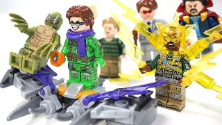 LEGO Spider-Man No Way Home Final Battle | Electro | Green Goblin | Lizard | Unofficial Minifigures